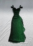 Party Dresses Under $160??Elegant Purple Glitter Ruffled Chiffon Prom Dresses HZ1024