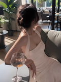 style backless halter neck dress HZ1024