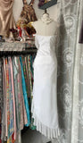 Elegant Sheath Strapless Chiffon Prom Dress Birthday Dress HZ1024