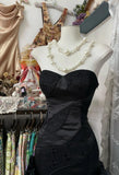 Temperament Sweetheart Neck Mermaid Satin Prom Dress Birthday Dress Formal Evening Dress HZ1024