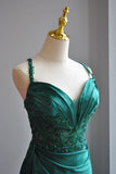 Green Sweetheart Neck Mermaid Long Prom Dress Gorgeous Formal Evening Dress HZ1024