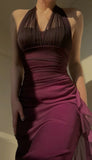 Green Formal Dresses, V-neck Sheath Glitter Birthday Dresses, Chiffon Retro Backless Party Dresses HZ1024
