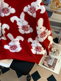 bunny jacquard new style sweater HZ1024