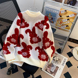 bunny jacquard new style sweater HZ1024