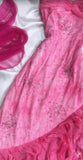 Princess Style Beaded Chiffon Prom Dress for Party Glitter 90s Retro A-Line Evening Gown HZ1024