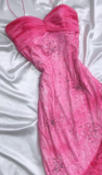 Princess Style Beaded Chiffon Prom Dress for Party Glitter 90s Retro A-Line Evening Gown HZ1024