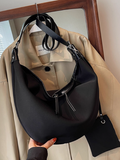 fabric single shoulder saddle bag casual versatile messenger bag HZ1024
