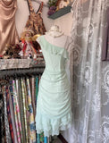 Asymmetrical Neck SheathChiffon Ruffled Short Style Homecoming Dresses Sweet Party Dresses HZ1024