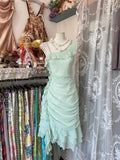 Asymmetrical Neck SheathChiffon Ruffled Short Style Homecoming Dresses Sweet Party Dresses HZ1024