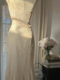 White V-neck Chiffon Lace Applique Short Party Dress Elegant Bridesmaids Dress Homecoming Dress HZ1024