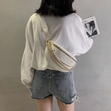 all-match chain Waist bag HZ1024