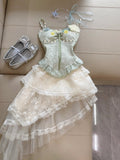 Spaghetti Straps A-Line Homecoming Dresses Sweet Lace Short Prom Dress HZ1024
