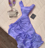 Pink A-Line Chiffon Party Dresses HZ1024