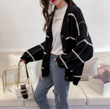 style all-match knitted cardigan coat HZ1024