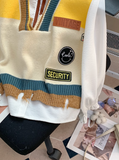 Style V-Neck Japanese Knitted Vest HZ1024