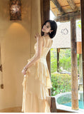 Spaghetti Straps 16th Birthday Outfits Chiffon A-Line Short Prom Dresses Sweet Homecoming Dress HZ1024