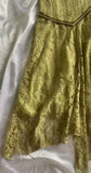 Spaghetti Straps Mermaid Lace Chiffon Prom Dresses with Beading HZ1024