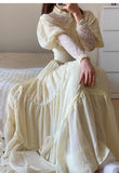 Palace Style Lace Chiffon Prom Dresses Fairytale Birthday Evening Gowns HZ1024