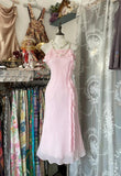 Pink Spaghetti Strap Chiffon Sheath Short Party Dresses HZ1024