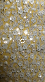 Yellow One Shoulder Sheath Sequin Beaded Long Prom Dresses Evening Gowns with Slits HZ1024