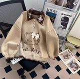 polo neck knitted long sleeve sweater HZ1024