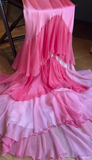 Pink Straps Mermaid Satin Long Prom Dresses Formal Evening Gowns HZ1024