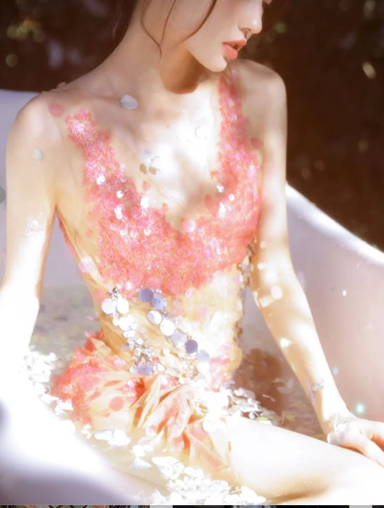 V-neck Bodycon Party Dress Sequin Chiffon Short Prom Dresses Sparkly Homecoming Dresses HZ1024