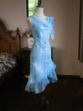 Blue Asymmetric Neck Bodycon Chiffon Beading Short Prom Dress Evening Gowns HZ1024