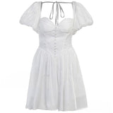White Off Shoulder A-Line Tulle Short Prom Dresses Homecoming Dress HZ1024