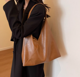 Large Capacity Soft Shoulder Tote Bag HZ1024