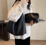 Large Capacity Soft Shoulder Tote Bag HZ1024
