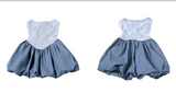 Blue Strapless A-Line Satin Short Prom Dresses Homecoming Dresses HZ1024