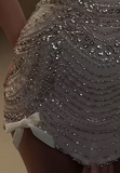 Spaghetti Straps Bodycon Birthday Dresses Beaded Short Prom Dresses Fashion Homecoming Dresses HZ1024