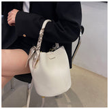 and versatile portable bucket bag crossbody bag HZ1024