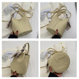 and versatile portable bucket bag crossbody bag HZ1024