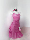 Spaghetti Straps Sheath Glitter Short Party Dresses Sweetheart Homecoming Dresses HZ1024