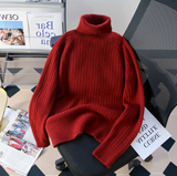high collar thick sweater HZ1024