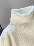 high collar thick sweater HZ1024
