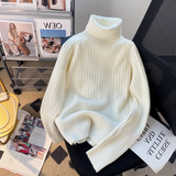 high collar thick sweater HZ1024