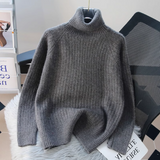 high collar thick sweater HZ1024