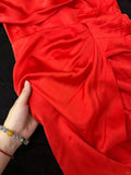 Green Spaghetti Straps A-Line Satin Long Prom Dresses Formal Evening Dresses HZ1024