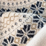 Fair Isle Crew Neck Long Sleeve Sweater HZ1024