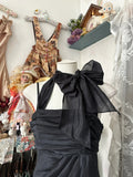 Black Halter Neck A-Line Chiffon Short Party Dresses Birthday Evening Dresses HZ1024