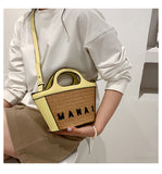 rattan crossbody bag HZ1024