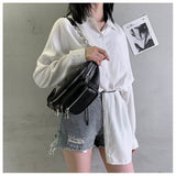 mini chain messenger bag chest bag waist bag HZ1024