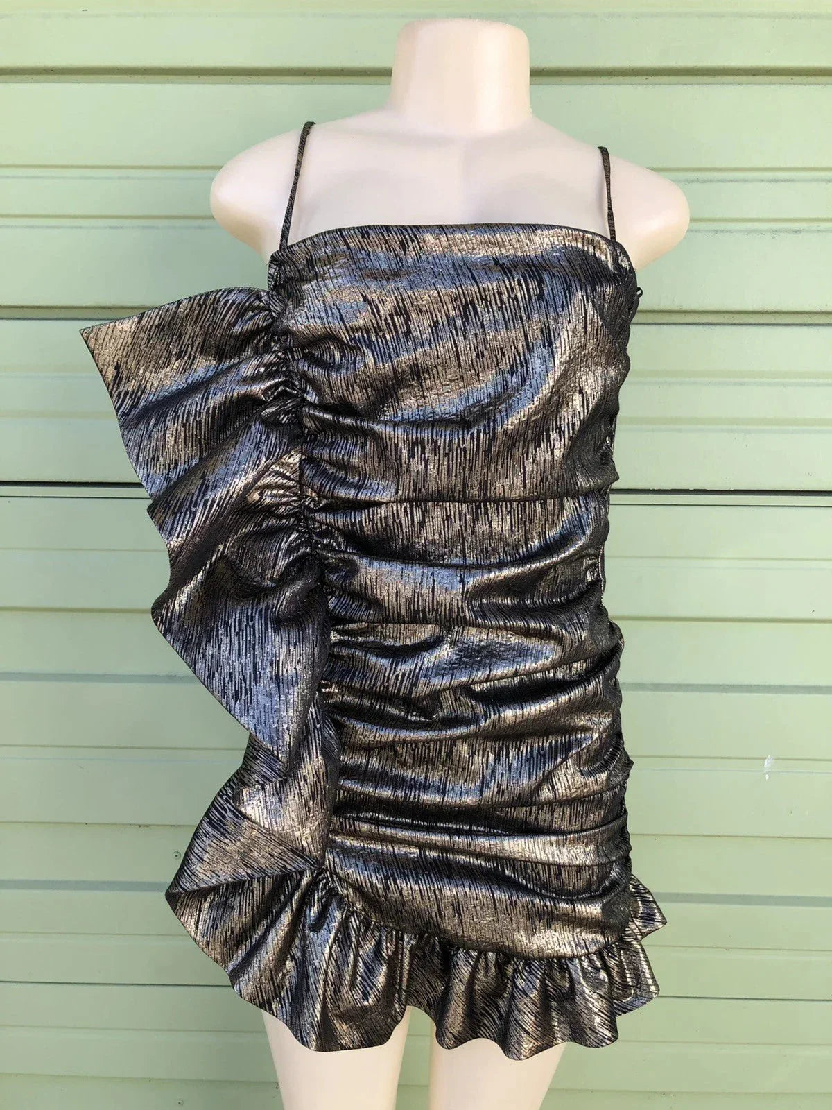 Black Gold Strapless Bodycon Short Party BirthdayDresses Sexy Homecoming Dresses HZ1024