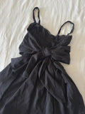 Black Thin Strap A-Line Short Prom Dresses Birthday Party Dress HZ1024