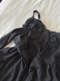 Black Thin Strap A-Line Short Prom Dresses Birthday Party Dress HZ1024