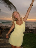 Purple Sheath V Neck Satin Short Party Dress Homecoming Dress HZ1024