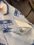 Outfit Fair Isle Mohair Sweater HZ1024